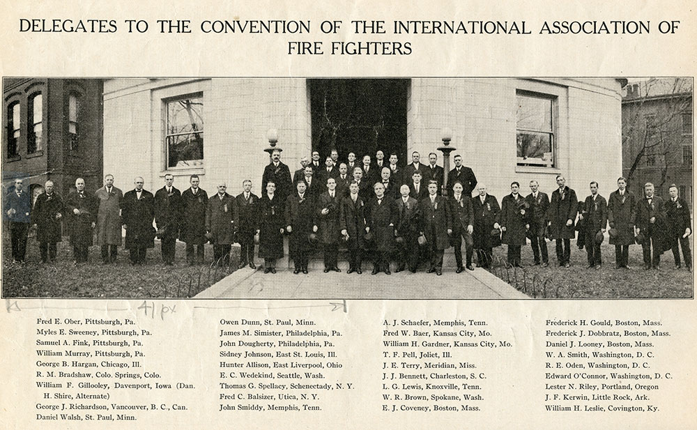 Delegates to First Convention